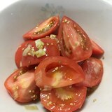 切ってまぜまぜ☆トマトの中華マリネ